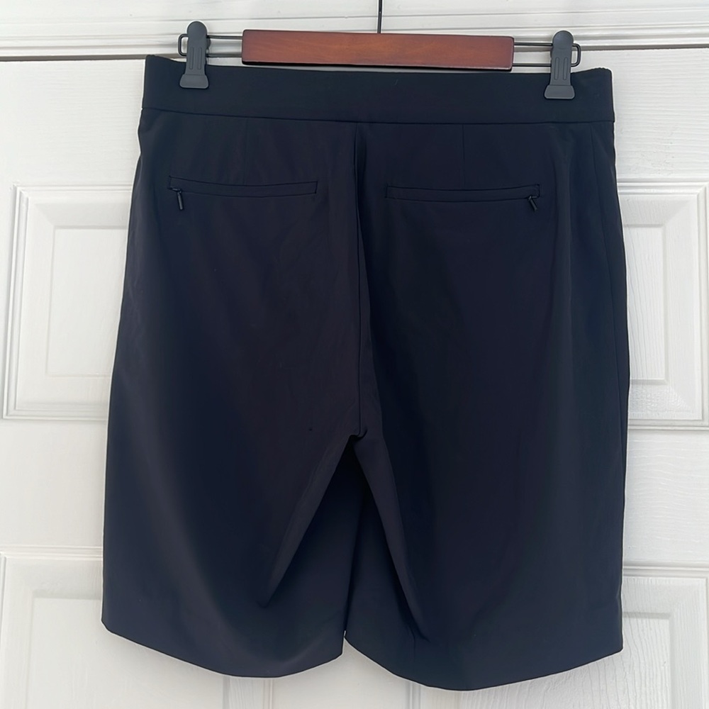 Athleta Tribeca 9” Bermuda Shorts Black - Picture 5 of 10